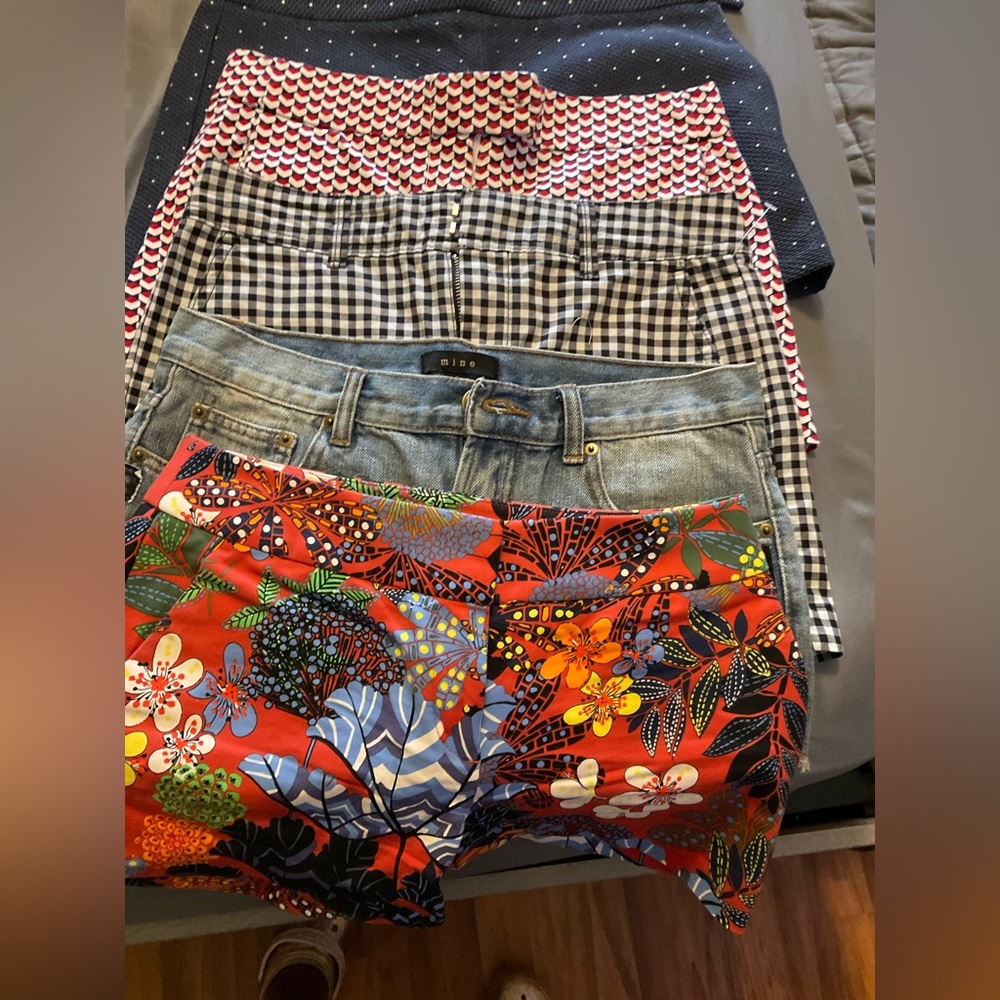 Summer shorts blow out 5 pairs from JCREW to FOREVER SIZE 00 to medium